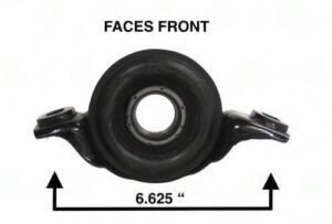 2380-55 driveshaft part image - 2380-55 – Center Support Bearing – 1.181" ID – 6.625" Ctr To Ctr Of Mount Hole