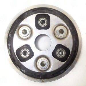 TTV01-004 driveshaft part image - TTV01-004 – Rubber Flex Disc – Bolt Circle Dia 96MM – Bolt Hole Dia 10.85