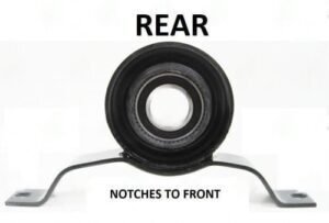 2580-75 driveshaft part image - 2580-75 – Center Support Bearing – 1.181" ID – 3.375" Center Bearing To Base