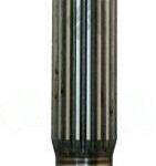 1340-20L driveshaft part image - 1340-20L – Stub & Midship Shaft – 20 X 1.310 Splines – Butt Dia 2.435" – Tube Dia Wall