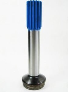 2-40-1851 driveshaft part image - 2-40-1851 – Stub & Midship Shaft – 16 X 1.375 Splines – Butt Dia 2.344" – End To Weld 7.531