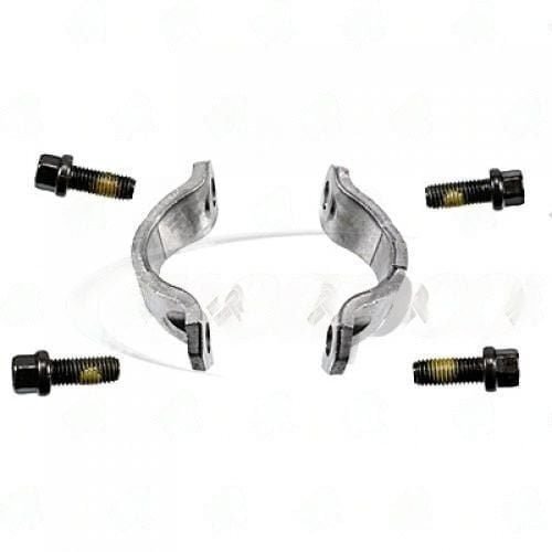 1-2022 driveshaft part image - 1-2022 – Strap Kit – Bolt Length 594" – Bolt Torque 15 ft-lb – Center To Center 1.594