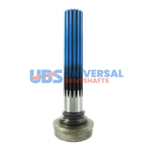 2-53-501U driveshaft part image - 2-53-501 – Stub & Midship Shaft – 3.000" Tube Dia – 16 x 1.500 Spline