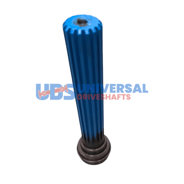 3-40-2512U driveshaft part detail image 2 - 3-40-2512U – Stub & Midship Shaft – 16 x 1.500 Splines – 8.760" End To Weld