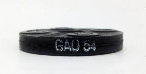GAO-54 driveshaft part image - GAO-54 – Rubber Flex Disc – Opel Application – Bolt Circle Dia 52MM GAO-54 rubber flex disc