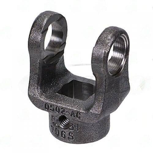 10-0412 driveshaft part image - 10-0412 – End Yoke – 1000 Series – 1.62" Hub Dia – 2.500" Cj To End 10-0412 PTO end yoke