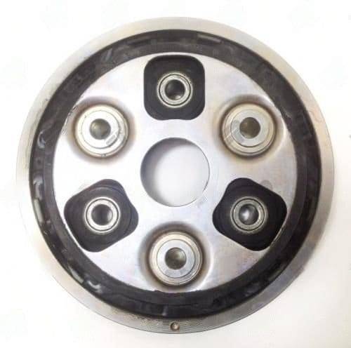 TTV01-004 driveshaft part image - TTV01-004 – Rubber Flex Disc – Bolt Circle Dia 96MM – Bolt Hole Dia 10.85 TTV01-004 rubber flex disc