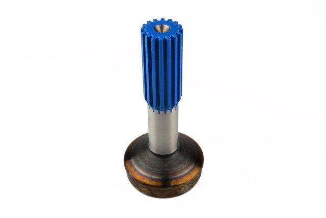 3-40-1531 driveshaft part image - 3-40-1531 – Stub & Midship Shaft – 16 x 1.500 Splines – Tube Dia 3.500 3-40-1531 midshaft stub