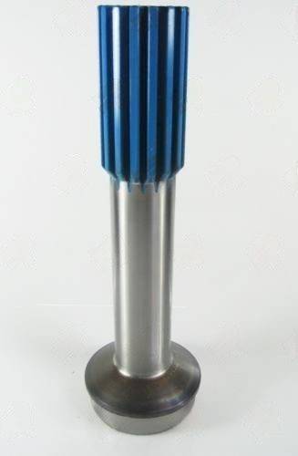 5-40-1041 driveshaft part image - 5-40-1041 – Stub & Midship Shaft – 16 x 2.000 Splines – Butt Dia 3.250" – End To Weld 5-40-1041 midshaft stub