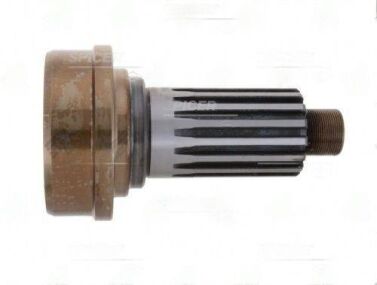 6.5-53-91 driveshaft part image - 6.5-53-91 – Stub & Midship Shaft – 16 X 2.350 Splines – Bearing Dia 2.362 6.5-53-91 midshaft stub