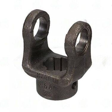10-0411 driveshaft part image - 10-0411 – End Yoke – 1000 Series – 1.62" Hub Dia – 2.500" Cj To End 10-0411 PTO end yoke