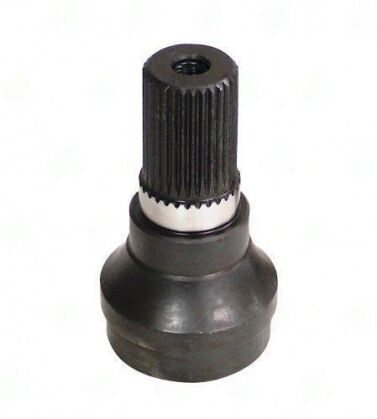 3153-301 driveshaft part image - 3153-301 – Stub & Midship Shaft – 30 X 1.260 Splines – Bearing Dia 1.378" – Butt Dia 2.344 3153-301 midshaft stub