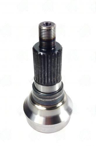 3153-232 driveshaft part image - 3153-232 – Stub & Midship Shaft – 26 X 1.125 Splines – Bearing Dia 1.181" – Butt Dia 2.250 3153-232 midshaft stub