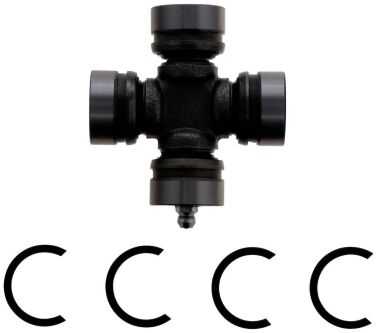 5-3223XU driveshaft part image - 5-3223XU – U Joint – 1.024" Cap Dia – 1.848" Width 5-3223x