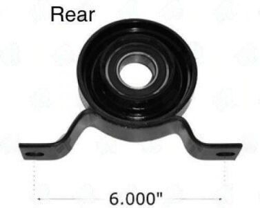 2580-25 driveshaft part image - 2580-25 – Center Support Bearing – 1.181" ID – 2.750" Center Bearing To Base 2580-25 center support bearing