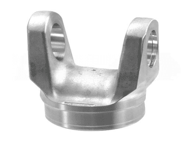 ATY1350-400 driveshaft part detail image 2 - Aluminum Weld Yoke – 1350 Series – 4.000" Tube Dia Wall – 3.757" Butt Dia
