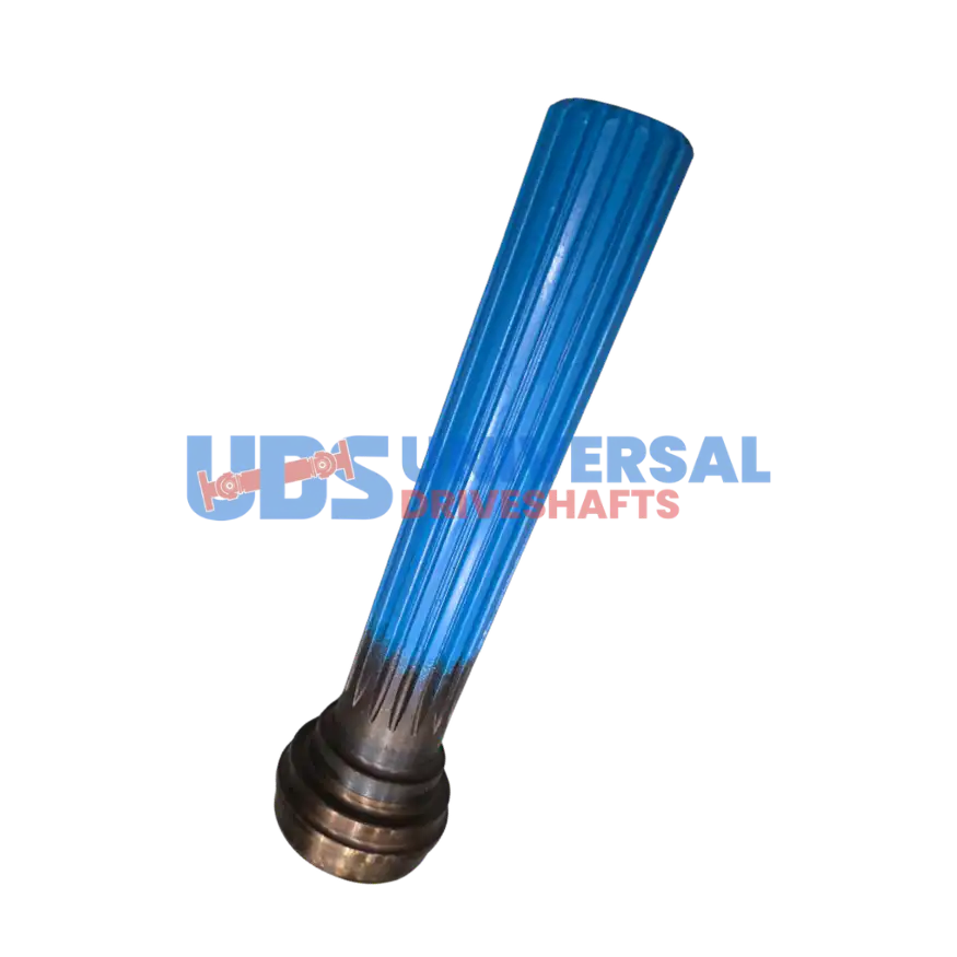 3-40-2512U driveshaft part image - 3-40-2512U – Stub & Midship Shaft – 16 x 1.500 Splines – 8.760" End To Weld