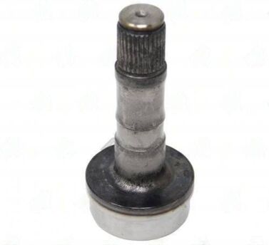 2742-321 driveshaft part image - 2742-321 – Stub & Midship Shaft – 32 X 1.020 Splines – Butt Dia 2.344" – Tube Dia Wall 2742-321 midshaft stub