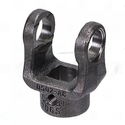 10-0412 driveshaft part image - 10-0412 – End Yoke – 1000 Series – 1.62" Hub Dia – 2.500" Cj To End 10-0412 PTO end yoke