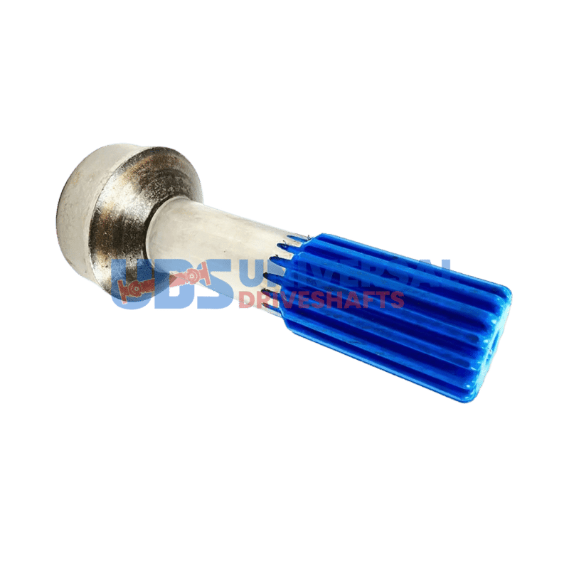 5-40-1191 driveshaft part image - 5-40-1191 – Stub & Midship Shaft – 16 x 2.000 Splines – 3.500" Tube Dia 5-40-1191 midshaft stub