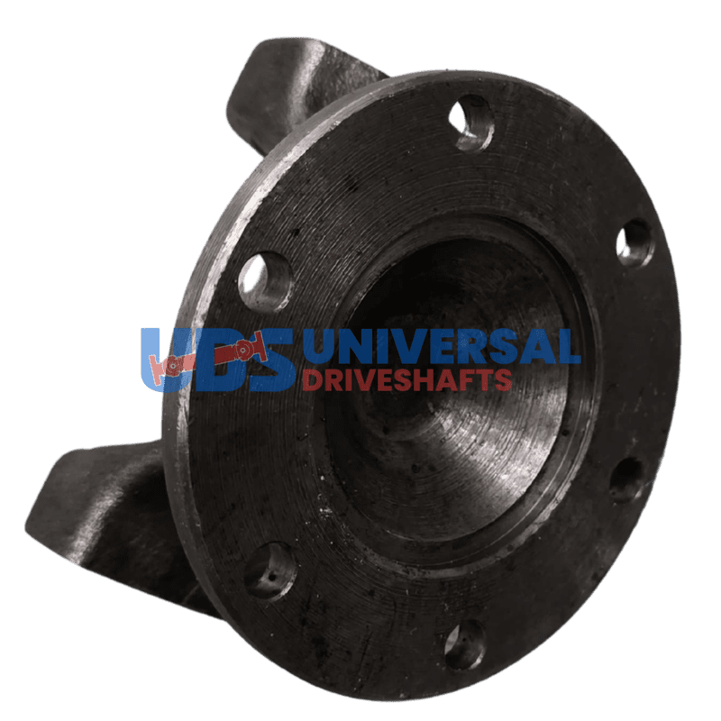 2-2-1339B Flange Yoke 1350 series , 6 x 0.441 Holes on 3.307 Bolt Circle Diameter FY1350-100-6 , 2.244 Female Pilot - Image 1