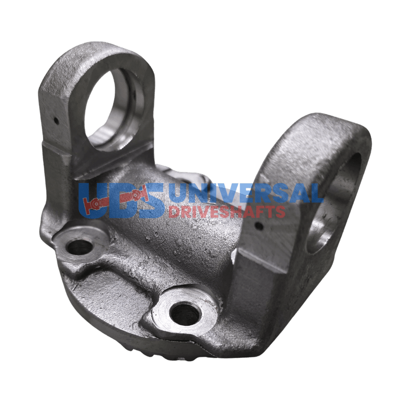 3R02-291 Flange Yoke 3R Rectangle Pattern 1.871 x 2.232 Serrated,  Bolt Circle Diameter 2.913  Dodge Front Driveshafts 40019801 - Image 1