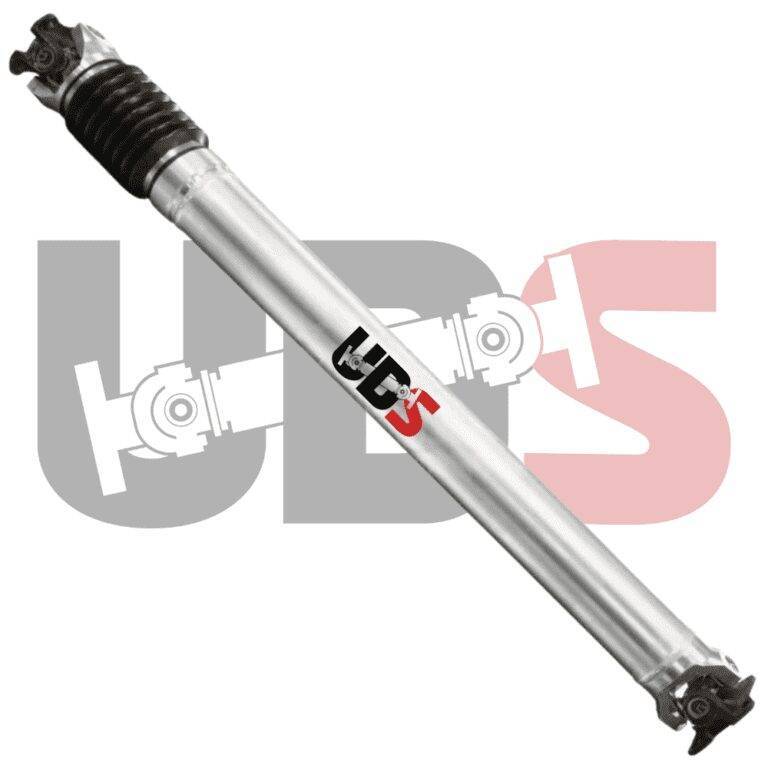 Conversion Driveshaft - Flange to Flange - Aluminum, 4" OD, Ford F250/F350, 4WD, Super Duty Truck - Max Length 77" 4A1410-SLIP_Ford_FL-FL driveshaft part image - Conversion Driveshaft – 1410 Series – 4" OD – Max Length 77