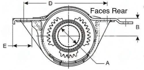 2680-80 center support bearing